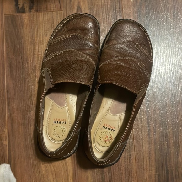 Genuine leather Earth Spirit size 8 shoes - Picture 1 of 4
